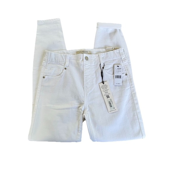 Liverpool Jeans Company Denim - Liverpool Los Angeles Gia Glider Ankle Skinny Jeans Women's Size 2 White New NWT